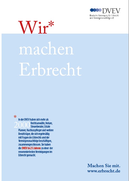 DVEV Imagebroschüre
